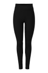 Pieces - Leggings - PC Ribbi HW Leggings - Black