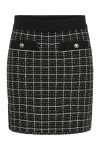 Pieces - Nederdel - Nilja Hw Knit Skirt - Black