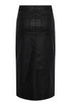 Pieces - Nederdel - PC Paro Mw Coated Long Skirt - Black