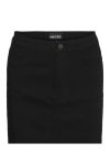 Pieces - Nederdel - PC Skin HW Slim Short Skirt - Black