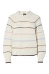 Pieces - Strik - Nelia LS O-neck Knit - Birch 