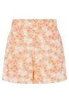 Pieces - Shorts - PC NYA HW SHORTS BF BC - Apricot Cream/FLW