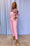 Pieces - Overalls - Muna Denim - Prism Pink