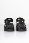 Pieces - Sandal - PC Carla Leather Sandal - Black
