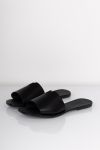 Pieces - Sandal - Nora Leather Sandal - Black