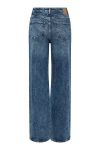 Pieces - Jeans - Pc Selma Hw Wide Jeans - Medium Blue Denim