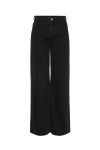 Pieces - Jeans - Selma Hw Wide Jeans - Black Denim