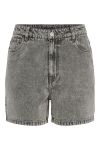 Pieces - Shorts - PC Abbi MW Shorts MW Shorts - Light Grey Denim