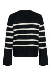 Pieces - Cardigan - PC Sia LS Cardigan - Black White