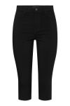 Pieces - Bukser - Skinwear Capri Pants - Black