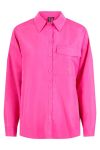 Pieces - Skjorte - PC Jylla LS Shirt - Azalea Pink