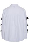 Pieces - Skjorte - Pc Bell Ls Shirt D2D - Jit Bc Bright White 