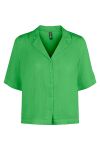 Pieces - Skjorte - PC Stina 2/4 Shirt - Poison Green
