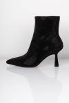 Pieces - Sko - Pc Nadya Heel Boot - Black
