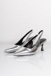 Pieces - Sko - PC Nellie Pump - Silver