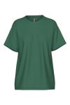 Pieces - T-shirt - Pc Skylar Ss Oversized Tee - Hunter Green