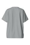 Pieces - T-shirt - Skylar Ss Oversized Tee - Ultimate Grey