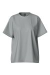 Pieces - T-shirt - Skylar Ss Oversized Tee - Ultimate Grey