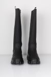 Pieces - Støvle - PC Adrianna Knee High Boot - Black