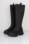 Pieces - Støvle - PC Adrianna Knee High Boot - Black