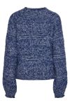 Pieces - Strik - Pc Nuella Ls O-Neck Knit Bc - Bellwether Blue