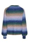 Pieces - Strik - Pcsillo Ls O-Neck Rainbow Knit - Silver Mink