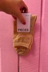 Pieces - Strømper - PC Diana Sock Box - Muskmelon