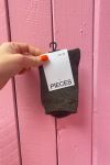 Pieces - Strømper - PC Sebby Glitter Long 1 Pack Socks - Grape Leaf
