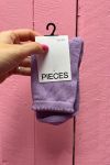 Pieces - Strømper - PC Sebby Glitter Long 1 Pack Socks - Lavendula