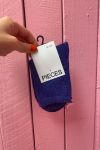 Pieces - Strømper PC Sebby Glitter Long 1 Pack Socks - Mazarine Blue