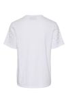 Pieces - T-shirt - Pcrine Ss Printed T-Shirt - Bright White