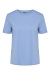 Pieces - T-shirt - PC Ria SS Solid Tee - Hydrangea