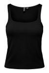 Pieces - Top - PC Minni Tank Top - Black
