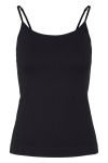 Pieces - Top - PC Symmi Rib Singlet - Black