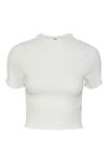 Pieces - T-shirt - PC Jilly SS Smock Top - Bright White