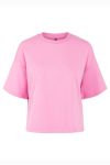 Pieces -  T-shirt - PC Chilli Summer 2/4 Loose Sweat - Cyclamen