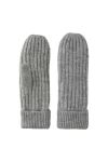 Pieces - Vanter - PC Jeslin Wool Mittens - Light Grey Melange
