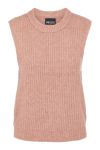 Pieces - Vest - PC Fenja Knit Vest - Old Rose