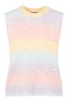 Pieces - Vest - PC Rainbow Knit Vest - Orchid Bloom