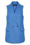 Pieces - Vest - PC Tally Blazer Vest - Marina
