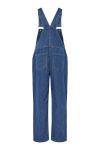 Pieces - Jumpsuit - Fenna Denim Dungaree - Dark Blue Denim