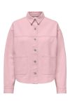 JDY - Skjorte - JDYNoma L/S Shacket Dia - Chalk Pink