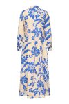 JDY - Kjole - Troya Life L/S Maxi Dress - Dazziling Blue Flowers