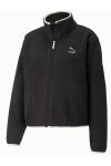 Puma - Jakke - CLSX Sherpa Track Jacket - Black