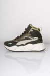 Puma - Sko - RS-X Hi - Gray Dark Olive/Vapor Gray