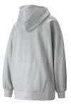 Puma - Sweat - Classics Oversized Hoodie - Light Gray