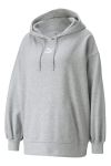 Puma - Sweat - Classics Oversized Hoodie - Light Gray
