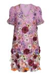 Y.A.S - Kjole - Flowering SS Dress - Pink Lavender Flower