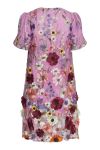 Y.A.S - Kjole - Flowering SS Dress - Pink Lavender Flower