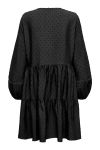 JDY - Kjole - Train Dobby L/S Layer Dress - Black